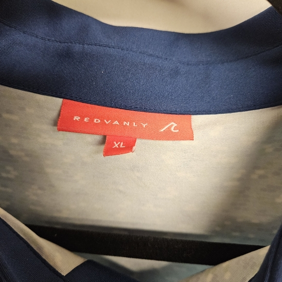 Redvanly Brewer Polo Golf Shirt Mazarine Blue White Men’s XL PUREpoly - Picture 2 of 8